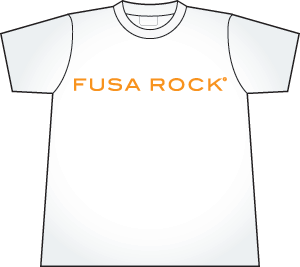 FUSA ROCK T front view