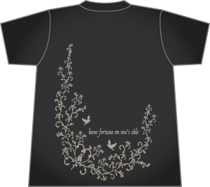 Have Fortune T back view